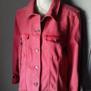 New Liverpool Los Angeles Coral jean jacket size XXL